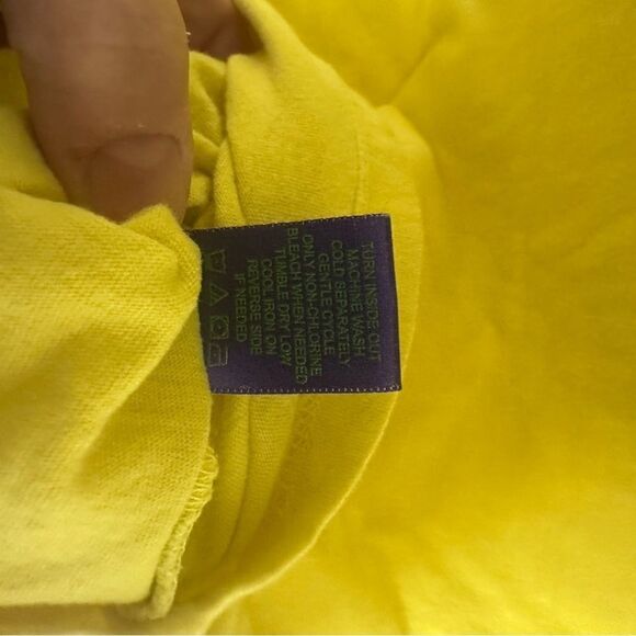 Vurt skater Y2K BIG MOUTH shirt‎ size L euc yellow - Picture 5 of 8